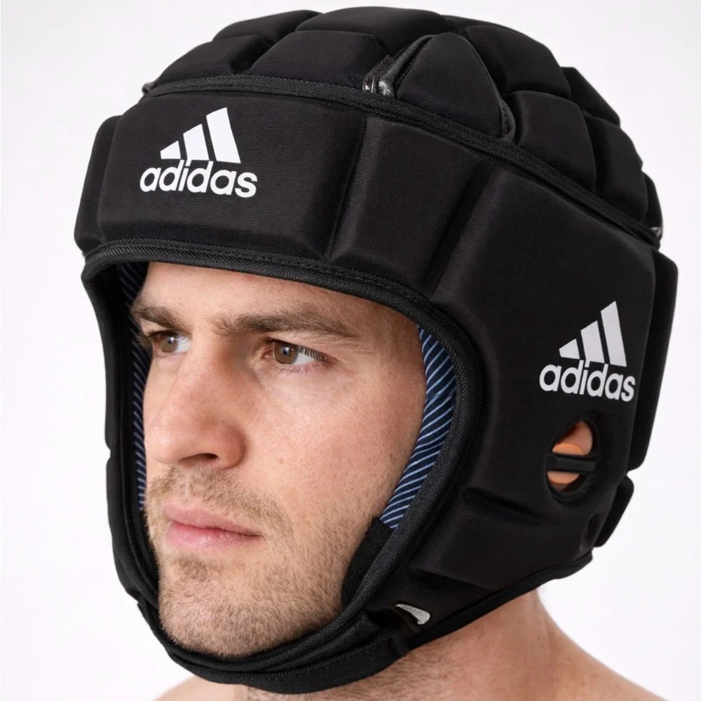 Adidas D3O Boxing Headgear Sparring Helmet Black Size M(B122)✨